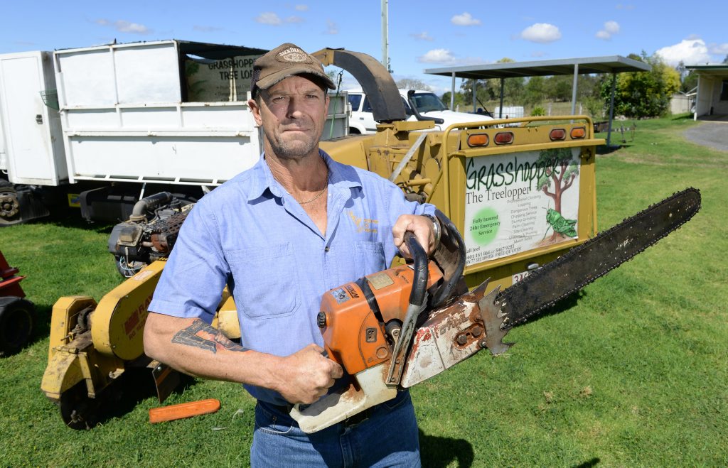 TAKE PRECAUTIONS: Joel Fechner is warning residents to only use legitimate, insured tree loppers. TAKE PRECAUTIONS: Joel Fechner is warning residents to only use legitimate, insured tree loppers.